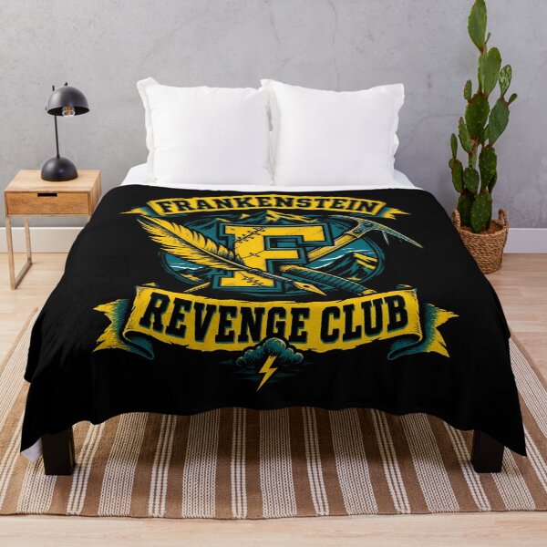 Item preview, Frankenstein Revenge Club Mountain Crest designed and sold by Fenay Designs.