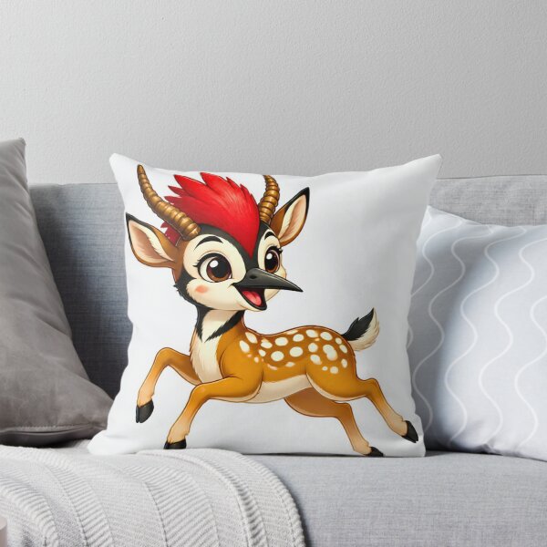 Item preview, Cute Woodpecker Antelope Cute Magical Animal designed and sold by Mementoo.