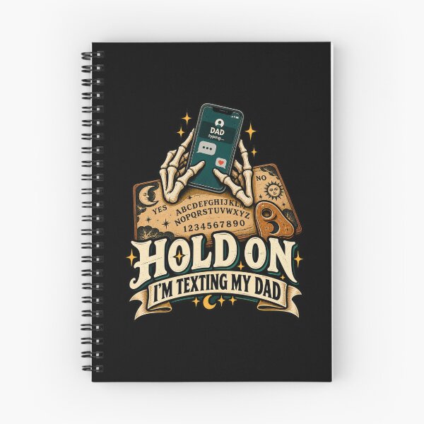 Item preview, Hold On I’m Texting My Dad Halloween Humor  designed and sold by DarkRelicStudio.