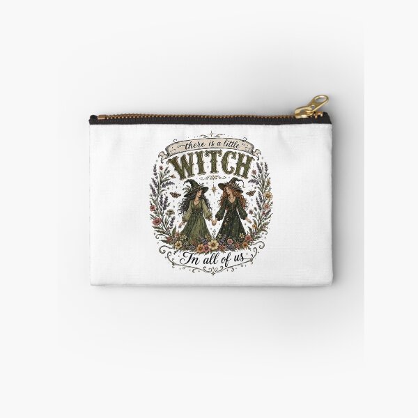 Item preview, There Is a Little Witch in All of Us Witchy Sisters Vintage Halloween designed and sold by thefirstbroo.