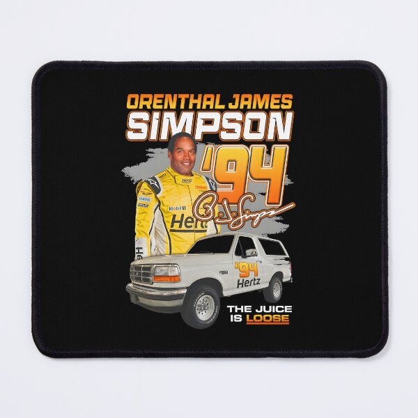 Item preview, Oriental-James-Simpson OJ 94 Hertz Racing Car Parody Funny Racing designed and sold by OddPopARt.