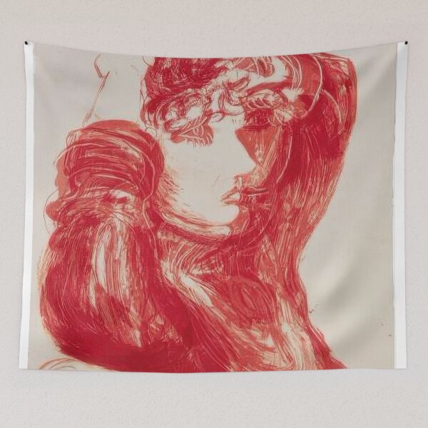 Item preview, David Hockney -  Red Celia - Signed Print by David Hockney undefinedr designed and sold by LILLIANSTRANGEy.