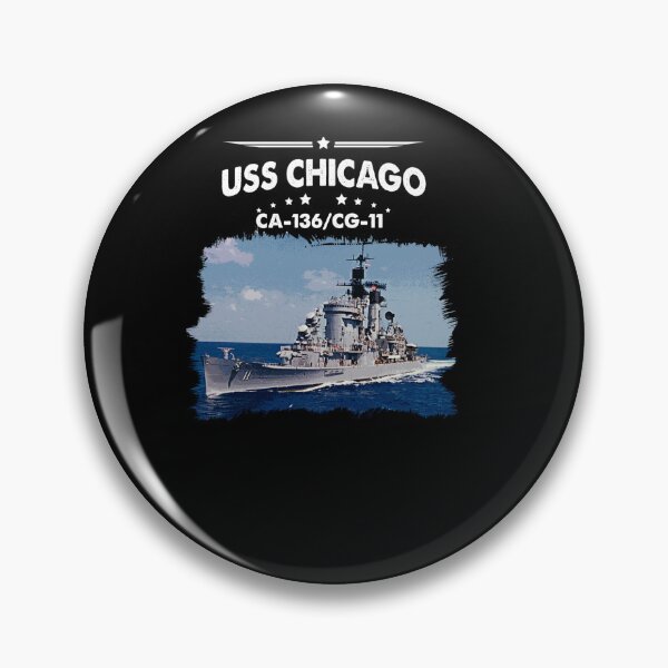 Item preview, USS Chicago, Navy Veteran Mens Gift Idea Husband, Dad, Grandpa, Papa designed and sold by Timeless Bond Designs.