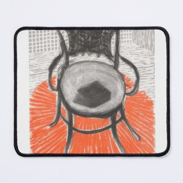 Item preview, David Hockney -  Chair With Book On Red Carpet - Signed Print by David Hockney undefinedr designed and sold by LILLIANSTRANGEy.