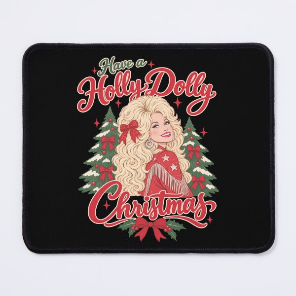 Item preview, Have A Holly Dolly Christmas designed and sold by theBowGurl.