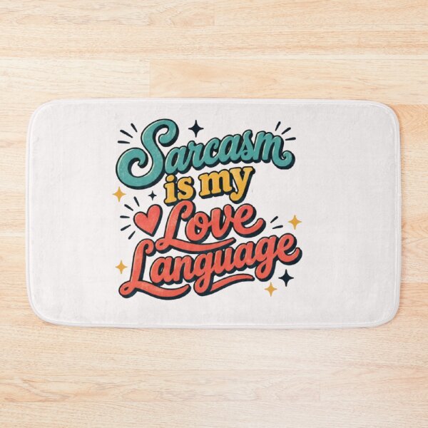 Item preview, Sarcasm Is My Love Language T-Shirt – Funny Sarcastic Quote for Humor Lovers designed and sold by Leo Bennett.