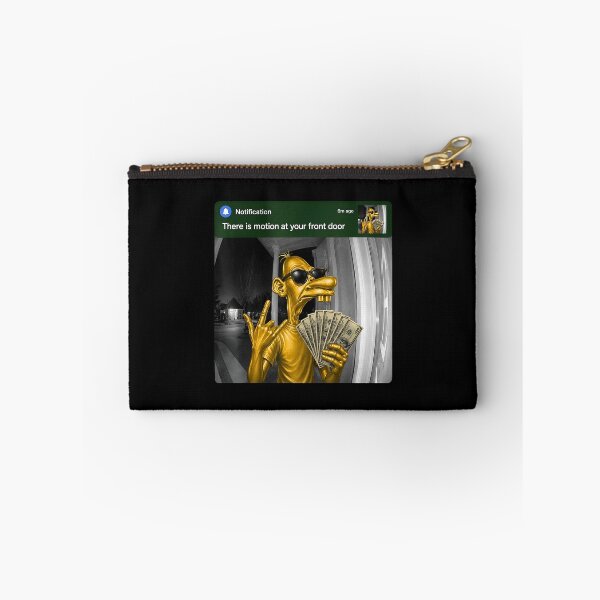 Item preview, There Is Motion at Your Front Door Golden Gangster Cash Meme designed and sold by thefirstbroo.