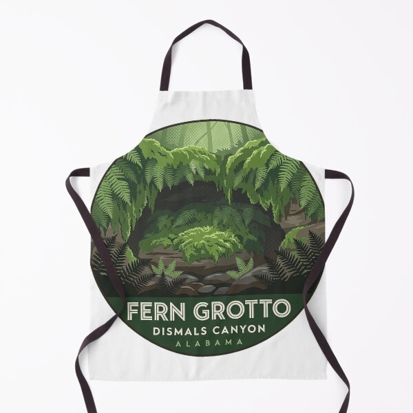 Item preview, Dismals Canyon Fern Grotto Alabama Oval Nature Sticker designed and sold by DetourDgn.
