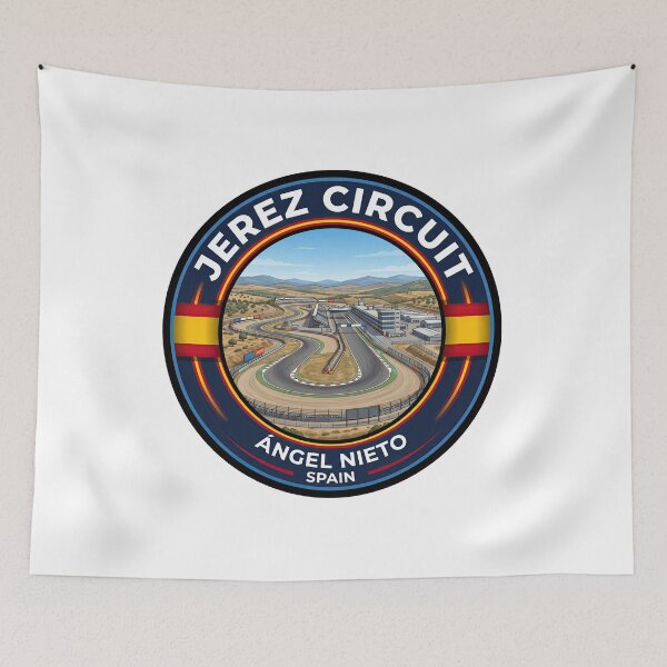 Item preview, Jerez Motorcycle Racing Circuit designed and sold by enzoade.