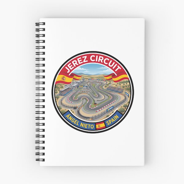 Item preview, Jerez Grand Prix Circuit Spain designed and sold by enzoade.