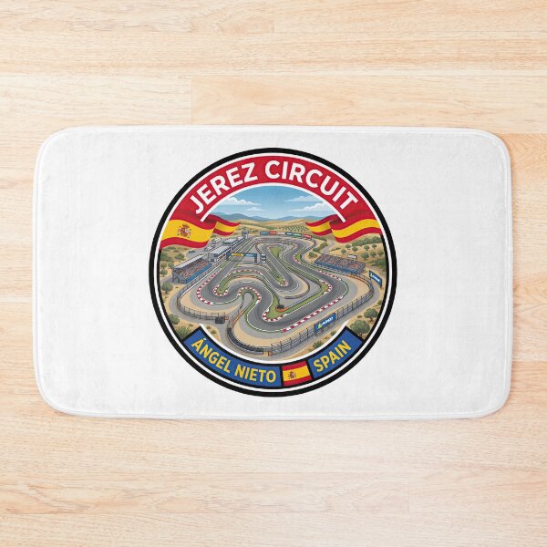 Item preview, Jerez Grand Prix Circuit Spain designed and sold by enzoade.