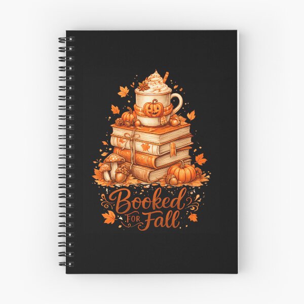 Item preview, Booked For Fall Cozy Reading Autumn Books Design designed and sold by Pider-Vampire.