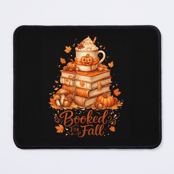 Item preview, Booked For Fall Cozy Reading Autumn Books Design designed and sold by Pider-Vampire.