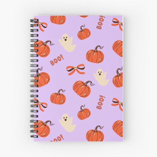 Item preview, Cute Retro Halloween Pumpkin Ghost Pattern designed and sold by jianina-alondra.