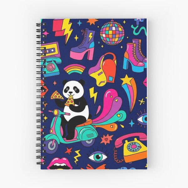 Item preview, Neon Retro Pop Art Maximalist Pattern designed and sold by lungpleecha.