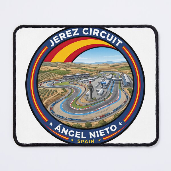 Item preview, Jerez MotoGP Circuit Spain designed and sold by enzoade.