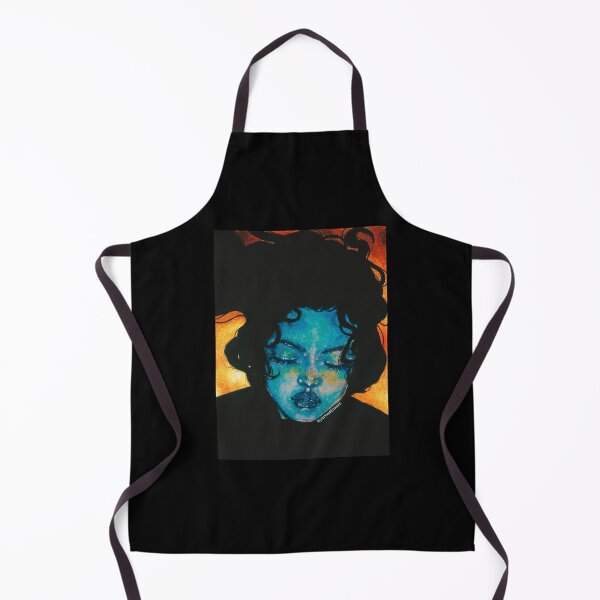 Item preview, Portrait of blue girl  designed and sold by parsolrubyart.