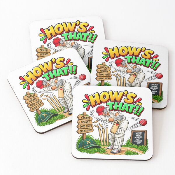 Item preview, Funny Cricket Gift – How’s That! Cricket Lover designed and sold by mygiftideas.