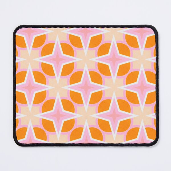 Item preview, Mid-Century Modern Peachy Stars designed and sold by ECE Love.