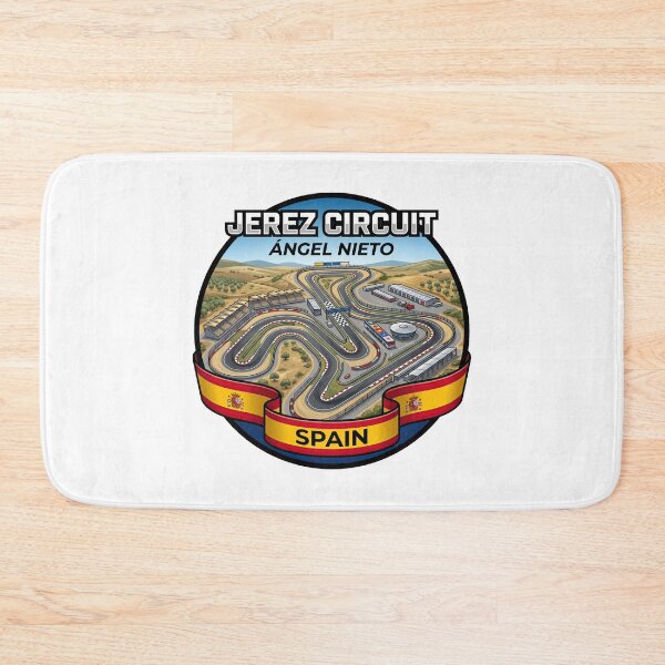 Item preview, Jerez de la Frontera Racing Circuit designed and sold by enzoade.