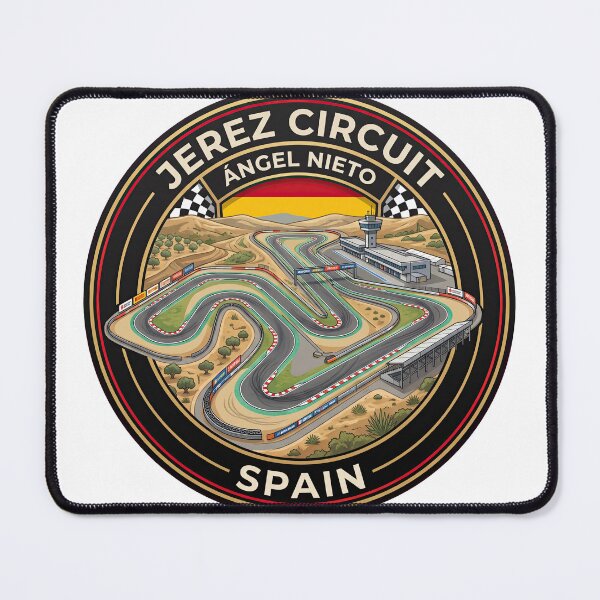 Item preview, Jerez Circuit Spain designed and sold by enzoade.