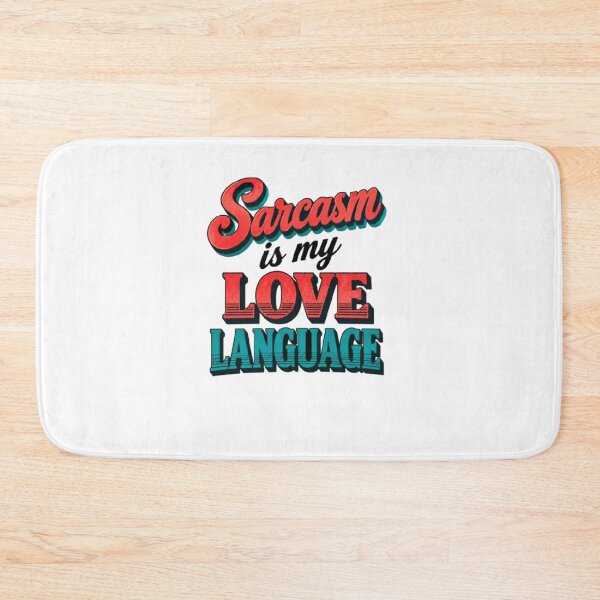 Item preview, Sarcasm Is My Love Language T-Shirt – Funny Sarcastic Quote for Humor Lovers designed and sold by Leo Bennett.