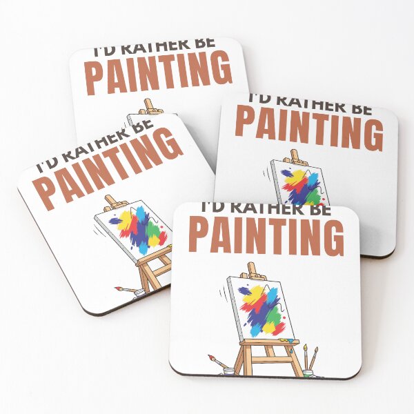 Item preview, I'd Rather Be Painting designed and sold by Uvclick.