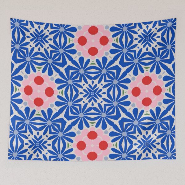 Item preview, Spanish Blue and White Tiles designed and sold by ECE Love.