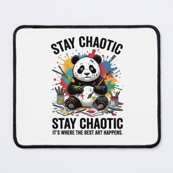 Item preview, olorful Watercolor Painting Panda Artist Design designed and sold by Pyt27.