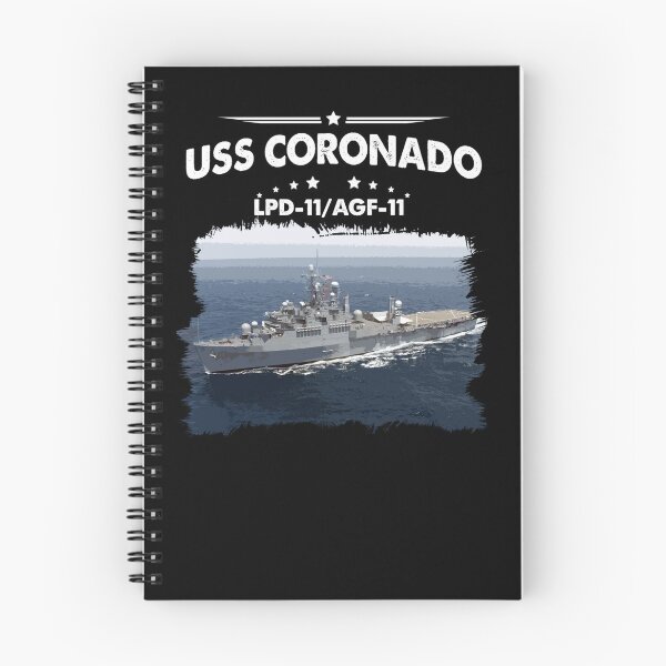 Item preview, USS Coronado, Navy Veteran Mens Gift Idea Husband, Dad, Grandpa, Papa designed and sold by Timeless Bond Designs.