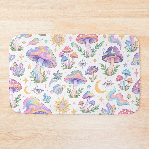 Item preview, Pastel Cosmic Magic Mushroom Duo designed and sold by Skyrocketz.