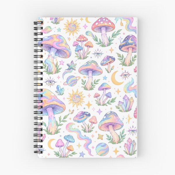 Item preview, Pastel Cosmic Magic Mushroom Duo designed and sold by Skyrocketz.