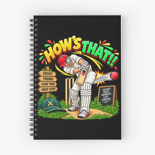Item preview, Funny Cricket Gift – How’s That! Cricket Fan designed and sold by mygiftideas.
