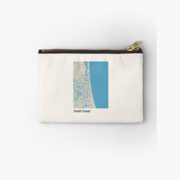 Item preview, Gold Coast Minimalistic Map Art designed and sold by MapsNerd.