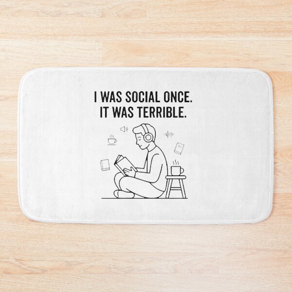 Item preview, Was Social Once It Was Terrible  designed and sold by Clintora.