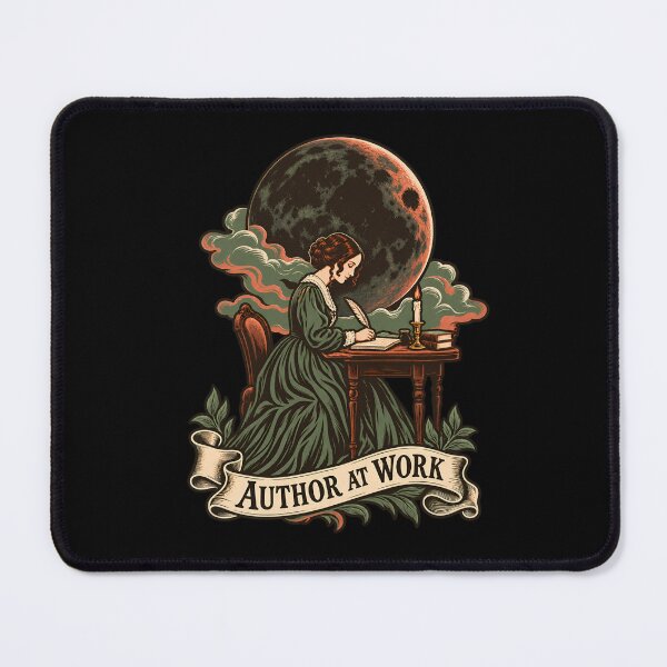 Item preview, Mary Shelley Author at Work Under a Dark Moon designed and sold by Fenay Designs.
