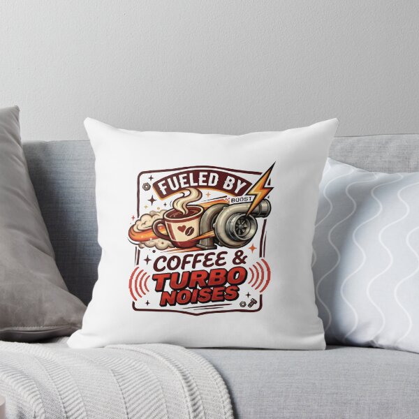 Item preview, Fueled by Coffee and Turbo Noises Funny Car Enthusiast Graphic designed and sold by eihabo.