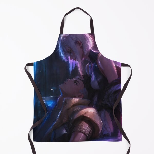 Item preview, Cyberpunk Couple in Neon Night designed and sold by Not Hugo.