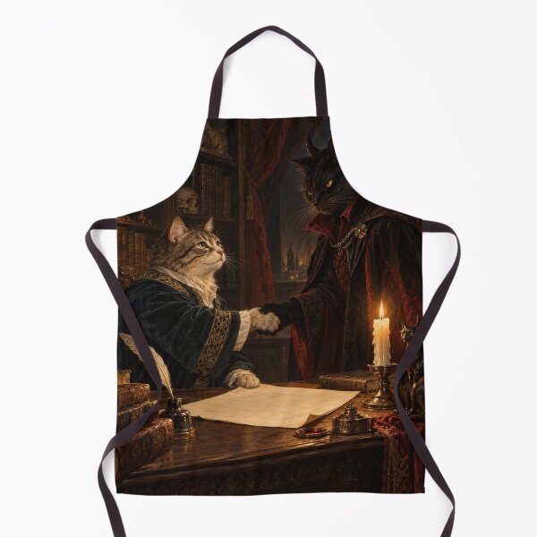 Item preview, Scholar Cat's Ominous Bargain designed and sold by Ocelot-T.