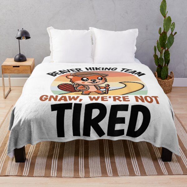 Item preview, Beaver Hiking Team Funny Outdoor Animal Pun designed and sold by NoeValdric.