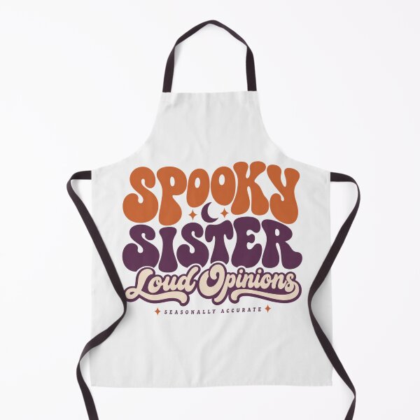 Item preview, Spooky Sister Loud Opinions Retro Halloween Sister designed and sold by PhylonBoxx.
