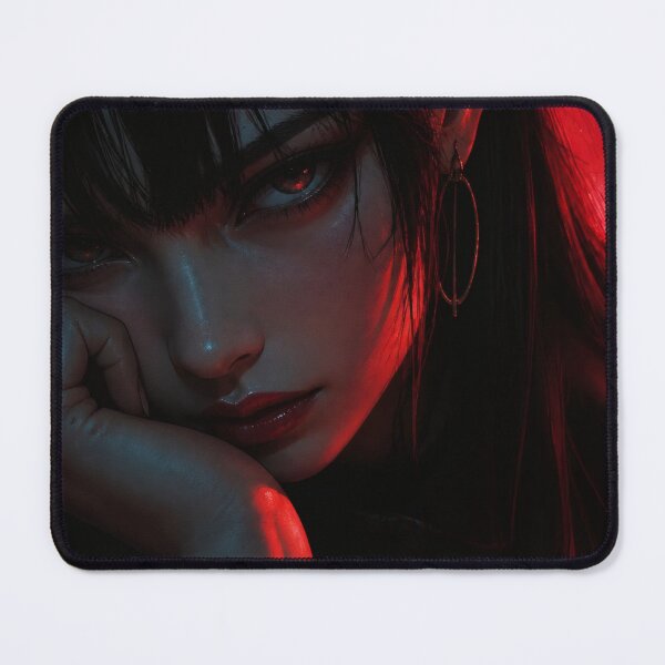 Item preview, Woman Lit by Red Neon designed and sold by Not Hugo.
