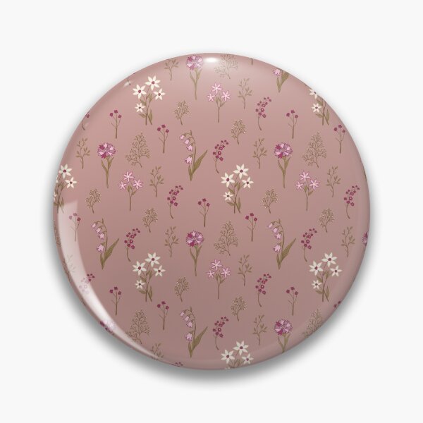 Item preview, Dusty Pink Wildflowers designed and sold by Foxia-Illustria.