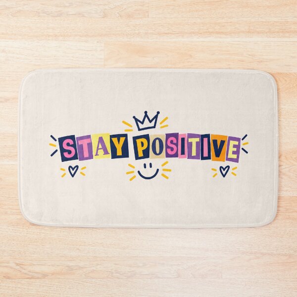 Item preview, Stay positive and smile designed and sold by Toufittery.