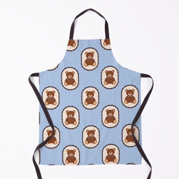 Item preview, Vintage Teddy Bear Blue Pattern designed and sold by jianina-alondra.