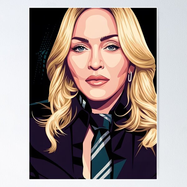 Item preview, Madonna Vector Art designed and sold by titanputra.