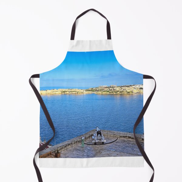 Item preview, View of Grand Harbour and Fort Ricasoli from Upper Barrakka Gardens in Valletta, Malta designed and sold by goceris.