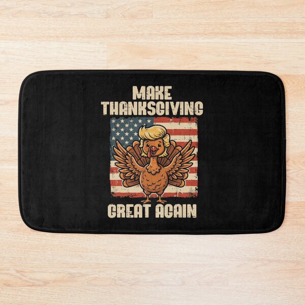 Item preview, Make Thanksgiving Great Again Funny Trump Turkey Political Thanksgiving designed and sold by OddPopARt.