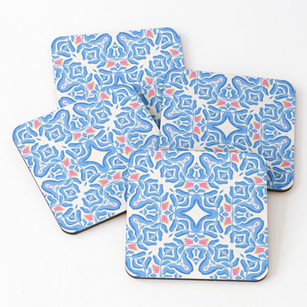 Item preview, Spanish Blue and White Tile Pattern designed and sold by ECE Love.