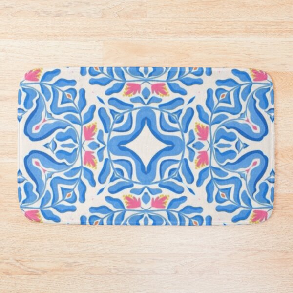 Item preview, Spanish Blue and White Tile Pattern designed and sold by ECE Love.